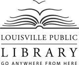 Louisville Public Library logo.